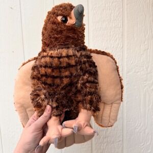 Wild Republic Plush‎ Bird Toy Stuffed Animal Realistic Brown Red Tailed Hawk